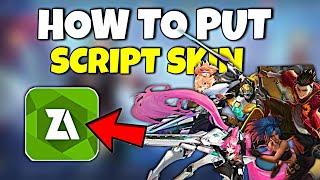 HOW TO PUT SCRIPT SKIN IN MOBILE LEGENDS 2024