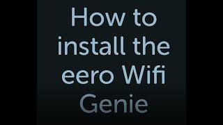 eero Genie by Mount Genie Install Video