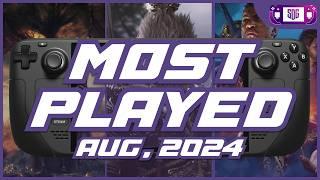 Steam Deck's Most Played Games of August 2024!