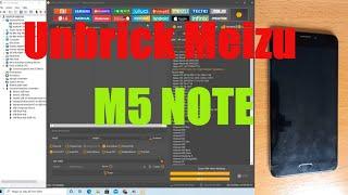 Unbrick _ factory reset _ unlock _ Meizu M5 Note via Unlocktool ( Vietmobile Unlocker )