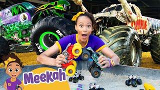 Meekah's Epic Monster Truck Showdown | Educational Videos for Kids | Blippi & Meekah Kids TV