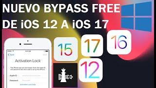 ¡HAZLO YA! JailBreak y iCloud Bypass Gratis para iOS 12 a iOS 17 en Windows 