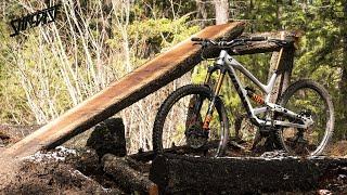 Finishing One Sketchy Jump // MTB Plank Jump Build and New/Old Trail Tool!