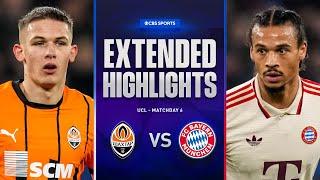 Shakhtar Donetsk vs. Bayern: Extended Highlights | UCL League Phase MD 6 | CBS Sports Golazo