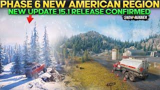 New Phase 6 American Region Update 15.1 Release Confirmed in SnowRunner Everything You Need to Know