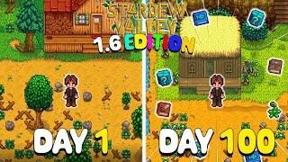 I Played 100 Days of Stardew Valley 1.6