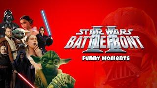 BATTLEFRONT 2 FUNNY MOMENTS (YODA IMPRESSION)