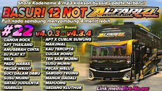 KANE PARAH SHARE TOP 22 NADA BASURI 12 NOT BUS ALFARIZI X LATANSA TERBARU! KODENAME & MP3 BUSSID