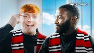ULTIMATE MAN UNITED QUIZ  ANGRY GINGE vs HARRY PINERO | Pro:Direct Soccer