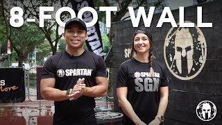 Obstacle O.R. - 8-Foot Wall | Spartan Race Singapore