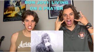 Twins React To Bon Jovi- Livin' On A Prayer