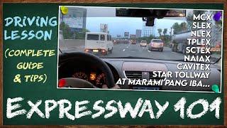 Paano Magdrive sa mga Expressway ng Pilipinas || Expressway Driving 101