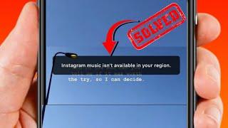 How to Fix Instagram Music isn't Available in Your Region | 2022