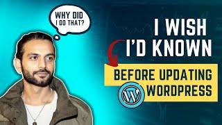 How to Upgrade WordPress Without Loosing data