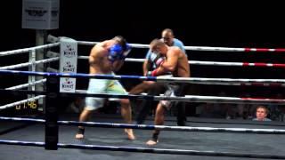 Maksim Võrovski (First Fighting Club) vs Andrei Manzolo (EAK) fight at Xplosion Estonia 14 Sept 2013