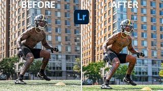 How I Edit My Sports Photos in Lightroom 2022 | My Workflow |