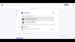 How to share Google Form as editor with other?| Add collaborators in Google Forms