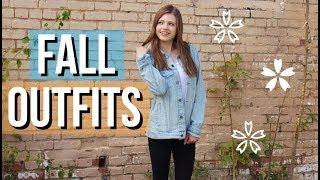 Fall Lookbook 2017 - 5 Outfit Ideas for Fall!