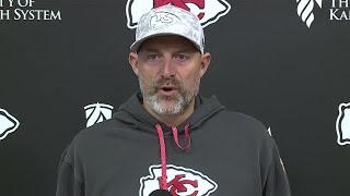 Chiefs OC Matt Nagy says team continues to evaluate Patrick's progress, both QBs will be ready