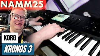 NAMM 2025: Korg Kronos 3