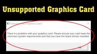 Epic Games Launcher   Unsupported Graphics Card   There Is a Problem With Your Graphics Card   Fix10