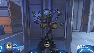 Overwatch: Zenyatta's hardest achievement- Rapid Discord  Play of the Game