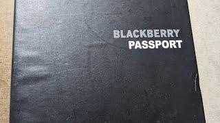 Blackberry passport unboxing 2024