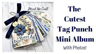 Tag Mini Album with Photos! Quick & Easy Brag Book | Craft Fair Ideas