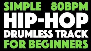Funky Hip Hop Easy Drumless Backing Track For Beginners
