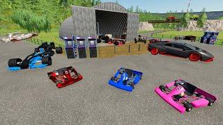 Buying abandoned arcade full of games and cars | Farming Simulator 22