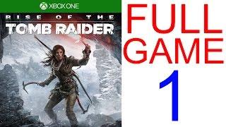 Rise of The Tomb Raider Walkthrough part 1 XBOX ONE Gameplay Let's play - No Commentary