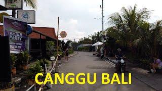 Canggu Bali - the main road Jalan Pantai Batu Bolong