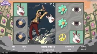 Jimi Hendrix video slots - Big Win - Freespins