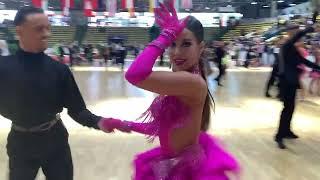 CHA-CHA-  Andrei PETCU & Alexandra MOTOC - Intl.Open Frankfurt 2024 (GER 61) - Hessen tanzt -