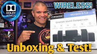 Platin Monaco 5.1.2 Wireless Dolby Atmos Speaker System! - Unboxing!