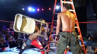 Ladder Match: AR Fox v. Shynron | Beyond Wrestling #KingOfArts 3/1/15 (Lucha Underground MLW EVOLVE)