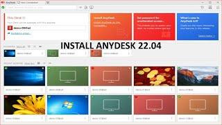 Install AnyDesk in Ubuntu 22.04