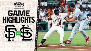 Giants vs. Cardinals MLB at Rickwood Game Highlights (6/20/24) | MLB Highlights