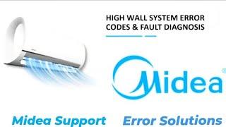 Midea Air Conditioner Fault and Error Codes Climate Solutions Fix
