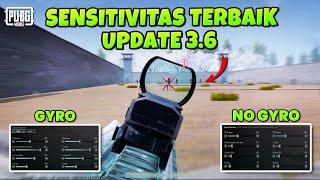 SENSITIVITAS PUBG MOBILE TERBAIK GYROSCOPE DAN NO GYROSCOPE | PUBG MOBILE