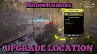 Engine Upgrade Location - Azov AM-8 15.3 | SnowRunner