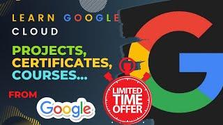 Learn Google Cloud || Free Courses, Certifications, Projects from Google || @TechVineChannel