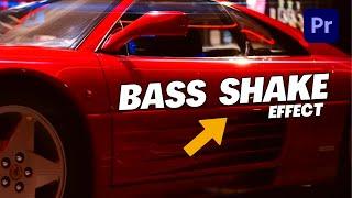 How to Create Bass Shake Effect in Premiere Pro | Quick Tutorial