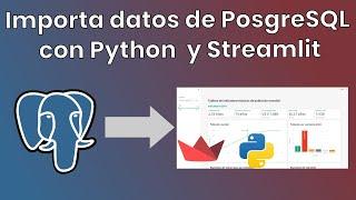 Conecta Python con PostgreSQL- Aplicación con Streamlit y Supabase