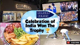 9th Roza |celebration of India won the Trophy | Ramzan series |Haideramirvlog #vlog #trending