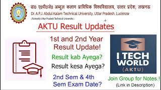 AKTU Result Updates 1st , 2nd Year Result kab Ayega? Odd Sem Result Kesa Ayega? Even Sem Exam Date?