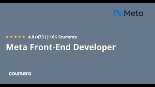 Meta Front-End Developer Professional Certificate-Full Course Part 1 of 9