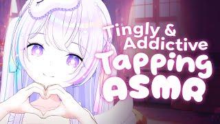 Tingly & Addictive Tapping 【ASMR】【Tapping, Soft Whispers】