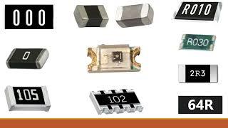 Types of SMD resistors explained, SMD resistor coding