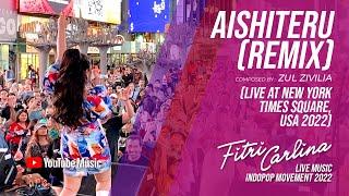 Fitri Carlina - Aishiteru (Remix) - Live Indo Pop Movement at New York Times Square, USA 2022